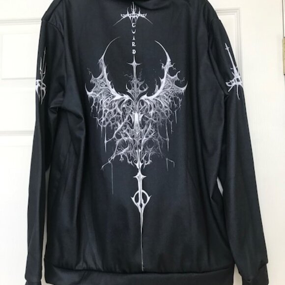 Skeleton Hoodie Size L-Long (NWOT) ☠🧥 - Picture 3 of 8